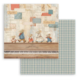 Bloc Scrapbooking 10 Hojas Family Stamperia