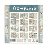 Bloc Scrapbooking 10 Hojas White Christmas Stamperia