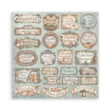 Bloc Scrapbooking 10 Hojas White Christmas Stamperia