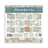 Bloc Scrapbooking 10 Hojas Backrounds White Christmas Stamperia