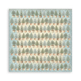 Bloc Scrapbooking 10 Hojas Backrounds White Christmas Stamperia