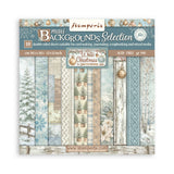 Bloc de Scrapbooking 10 hojas cm 30,5x30,5 (12x12) Backgrondas selection- White Christmas