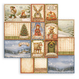 Bloc Scrapbooking 10 Hojas Silent Night Stamperia
