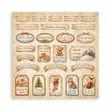 Bloc Scrapbooking 10 Hojas Silent Night Stamperia