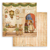 Bloc Scrapbooking 10 Hojas Silent Night Stamperia