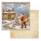 Bloc Scrapbooking 10 Hojas Silent Night Stamperia