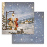 Bloc Scrapbooking 10 Hojas Silent Night Stamperia