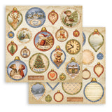 Bloc Scrapbooking 10 Hojas Silent Night Stamperia