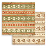 Bloc Scrapbooking 10 Hojas Backrounds Silent Night Stamperia