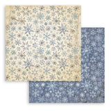 Bloc Scrapbooking 10 Hojas Backrounds Silent Night Stamperia