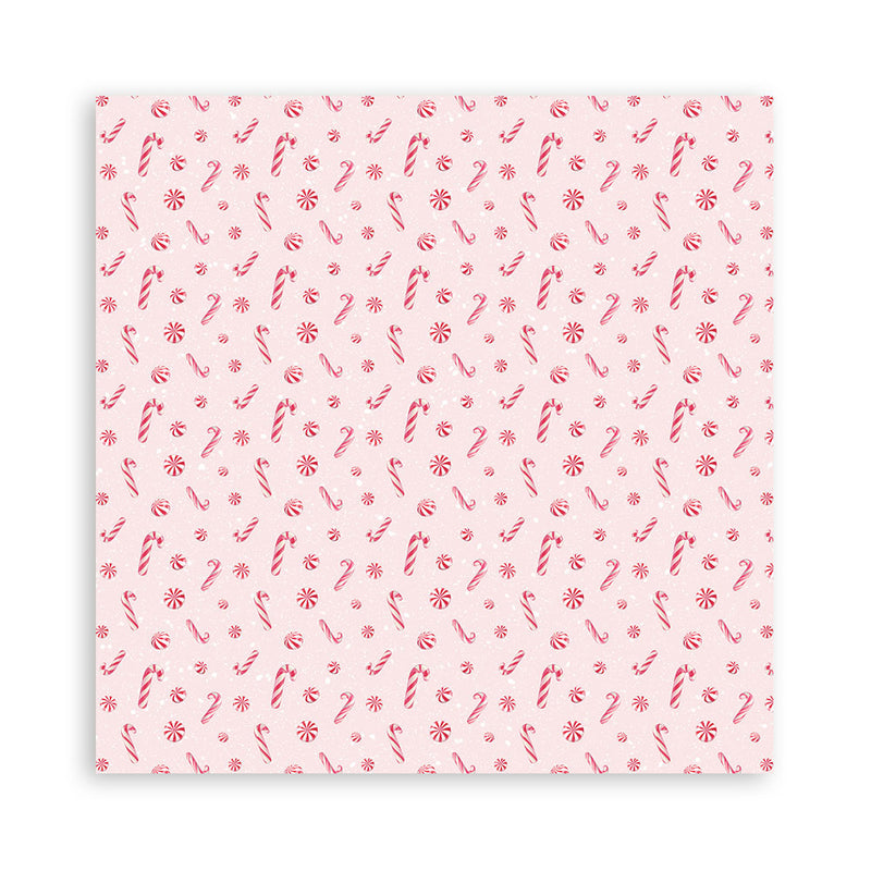 Bloc Scrapbooking 22 Hojas Candy Christmas Stamperia