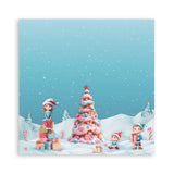 Bloc Scrapbooking 22 Hojas Candy Christmas Stamperia