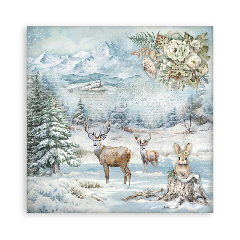 Bloc Scrapbooking 22 Hojas The Owl's House Stamperia