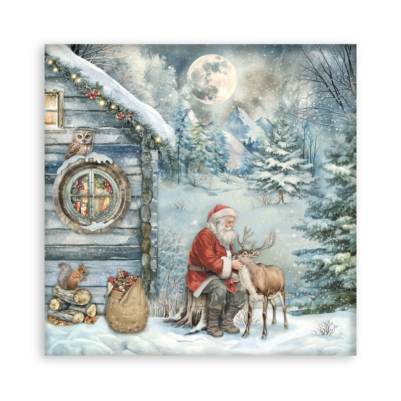 Bloc Scrapbooking 22 Hojas The Owl's House Stamperia