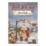 Junk journal pegatinas, recortes, fondos - Silent Night