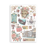 Washi Pad 8 Hojas A5 Venice City of Art Stamperia