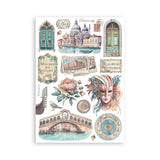 Washi Pad 8 Hojas A5 Venice City of Art Stamperia