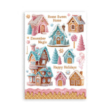Washi Pad 8 Hojas A5 Candy Chirstmas Stamperia