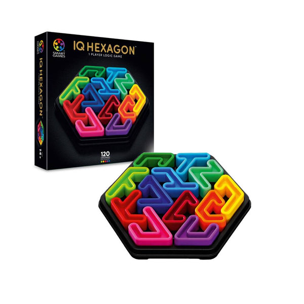 juego de logica en solitario IQ hexagon smart games