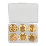 sellos de lacre 2,5 cm candy christmas stamperia