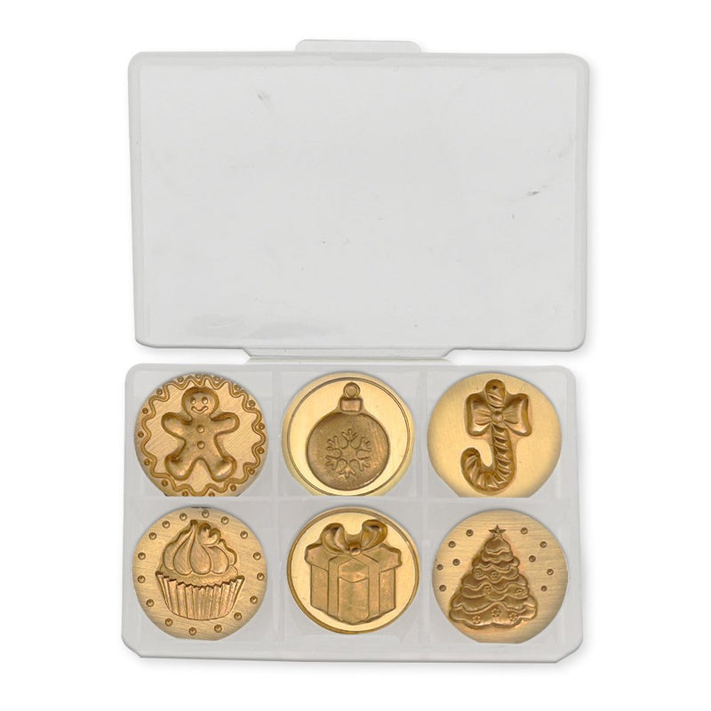 sellos de lacre 2,5 cm candy christmas stamperia