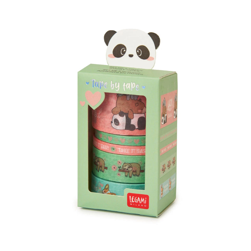 TAPE BY TAPE - SET OF 5 PAPER STICKY TAPES