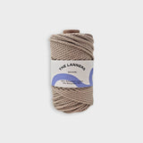 Hilo macrame marron lino 3 mm the lanners