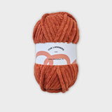 ovillo sintetico grueso fiora marron the lanners