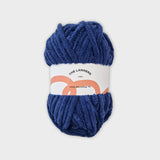 ovillo sintetico grueso fiora azul the lanners