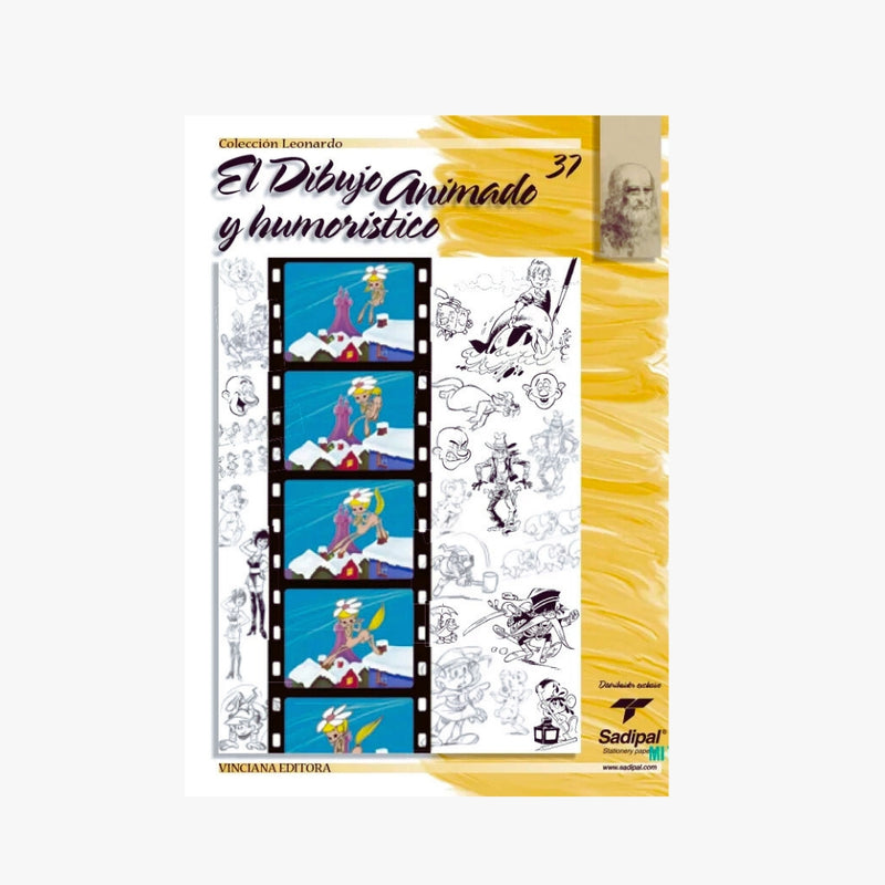 Vinciana Libro Dibujo Animado Humor N37 Colección Leonardo