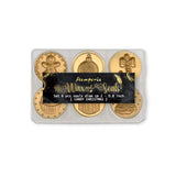 set 6 sellos de lacre navideños stamperia candy christmas