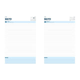 agenda escolar diaria A6 páginas oceans wave 2025 2026