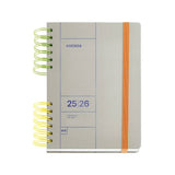 agenda 2026 gris basic miquelrius