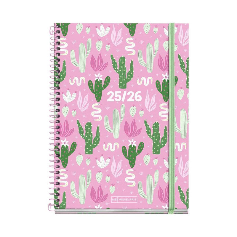 agenda 2026 rosa cactus miquelrius