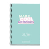 agenda 2026 verde pastel inspiradora miquelrius 