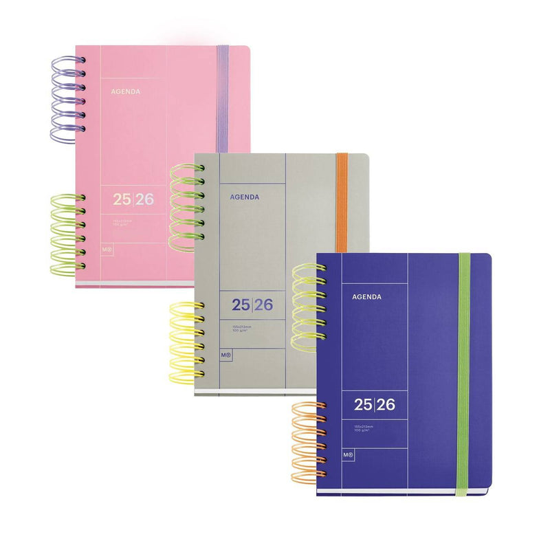 agenda diaria 2026 back to basic miquelrius