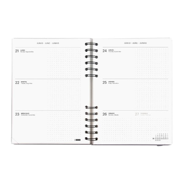 agenda diaria 2027 basics miquelrius