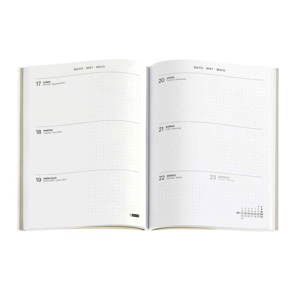 agenda encolada semanal 2027 miquelrius