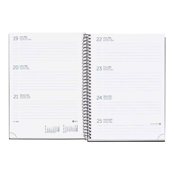 agenda semana plus calm miquelrius 2027