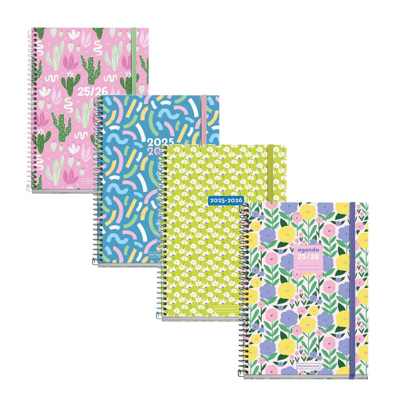 agenda semanal 2026 florales miquelrius