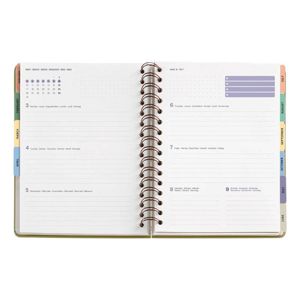 Agenda Semanal 2027 Plus Stars Miquelrius