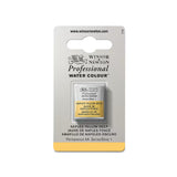 acuarela profesional winsor & newton media pastilla amarillo nápoles oscuro