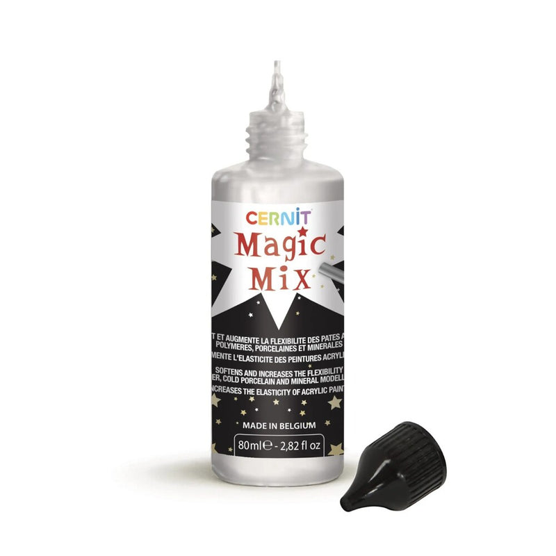 ablandador de pasta polimérica magic mix cernit 80 ml