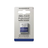 acuarela profesional winsor & newton media pastilla azul de idantreno