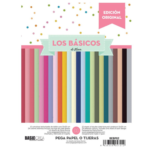Bloco de cartão colorido Elena Roche A5