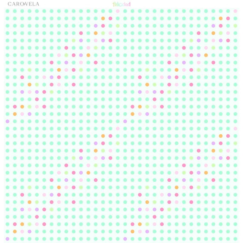 Bloco de Scrapbooking 18 Folhas Felicidade Básica Criar