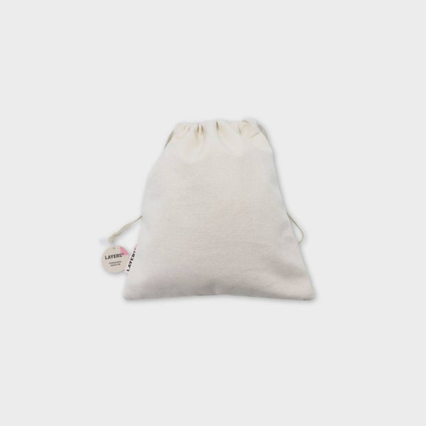 bolso de cordón de tela personalizado algodón layers of
