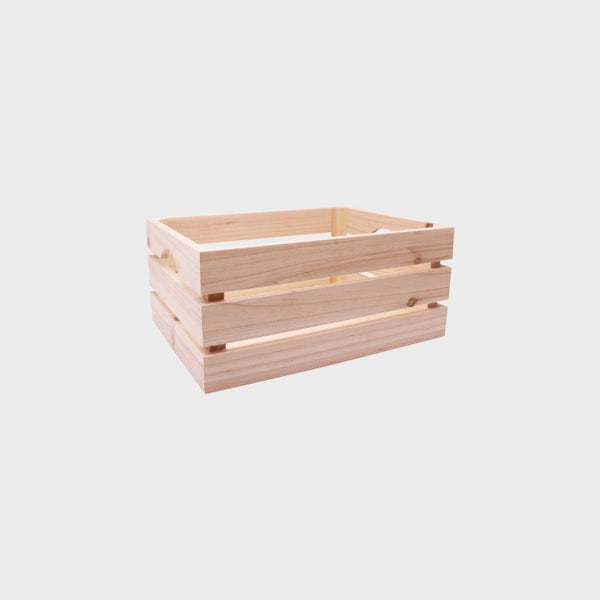 caja de madera sin tapa 31.5 cm layers of