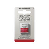 acuarela profesional winsor & newton media pastilla carmesí alizarina