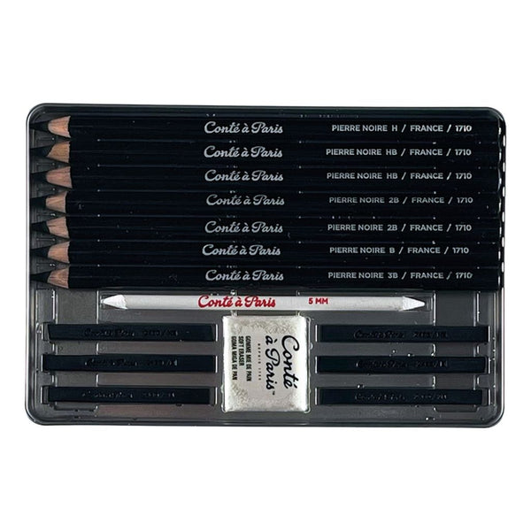 set dibujo pierre noire completo